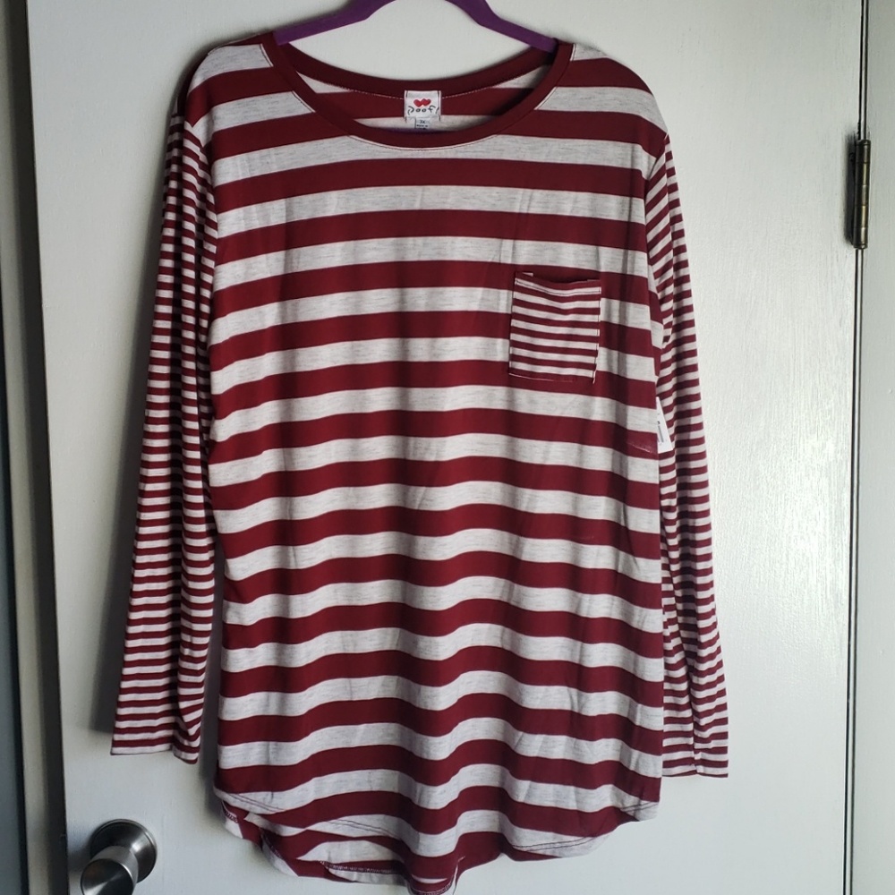 NWT women's plus size striped top
